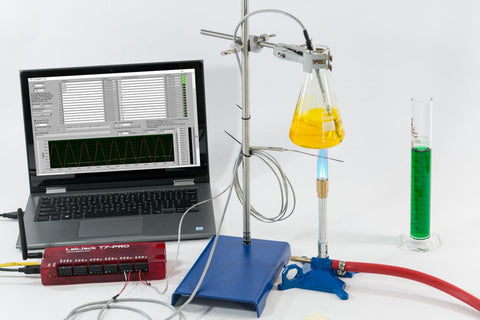 LabJack's T7-Pro can log temperatures from multiple channels and sensor types simultaneously including thermocouples
